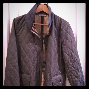 Burberry Quilted Grey Jacket